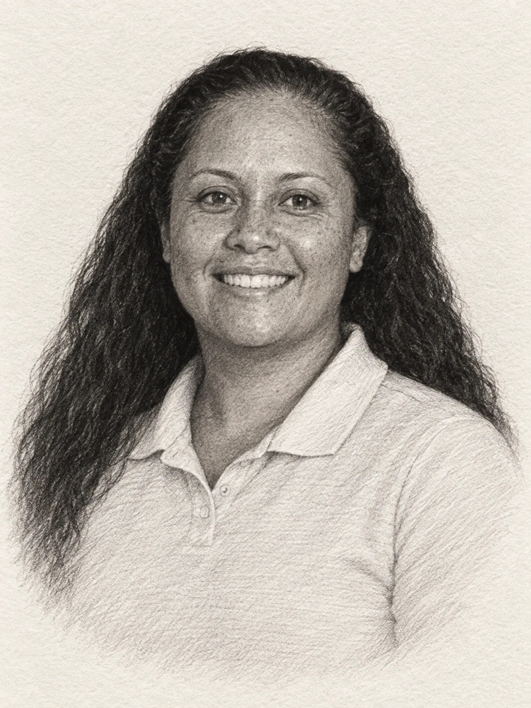 Portrait of Etivise "Coach Tivi" Latu, golf instructor at Pajaro Valley Golf Club